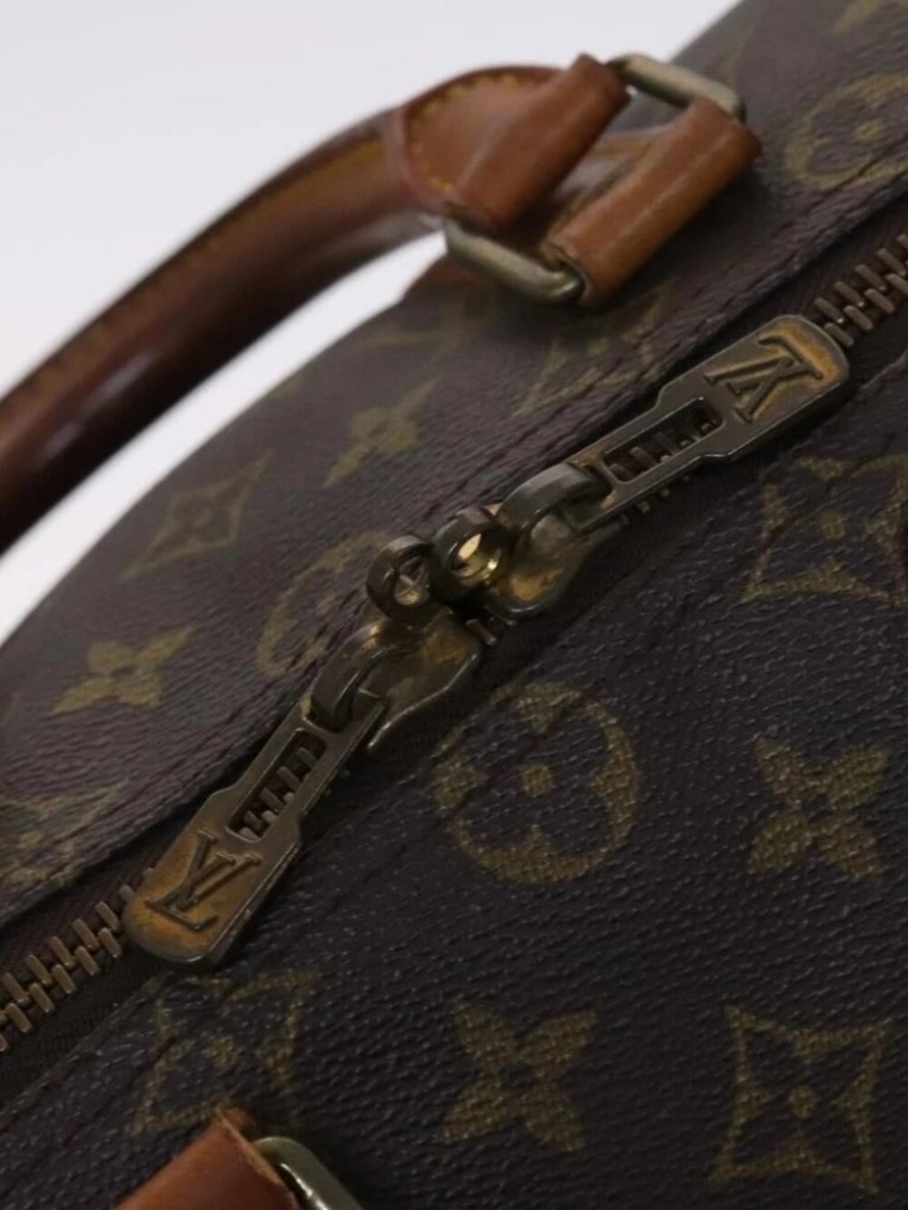 LOUIS VUITTON Monogram Keepall 45 Boston Bag M41428 LV Auth - Picture 10 of 16